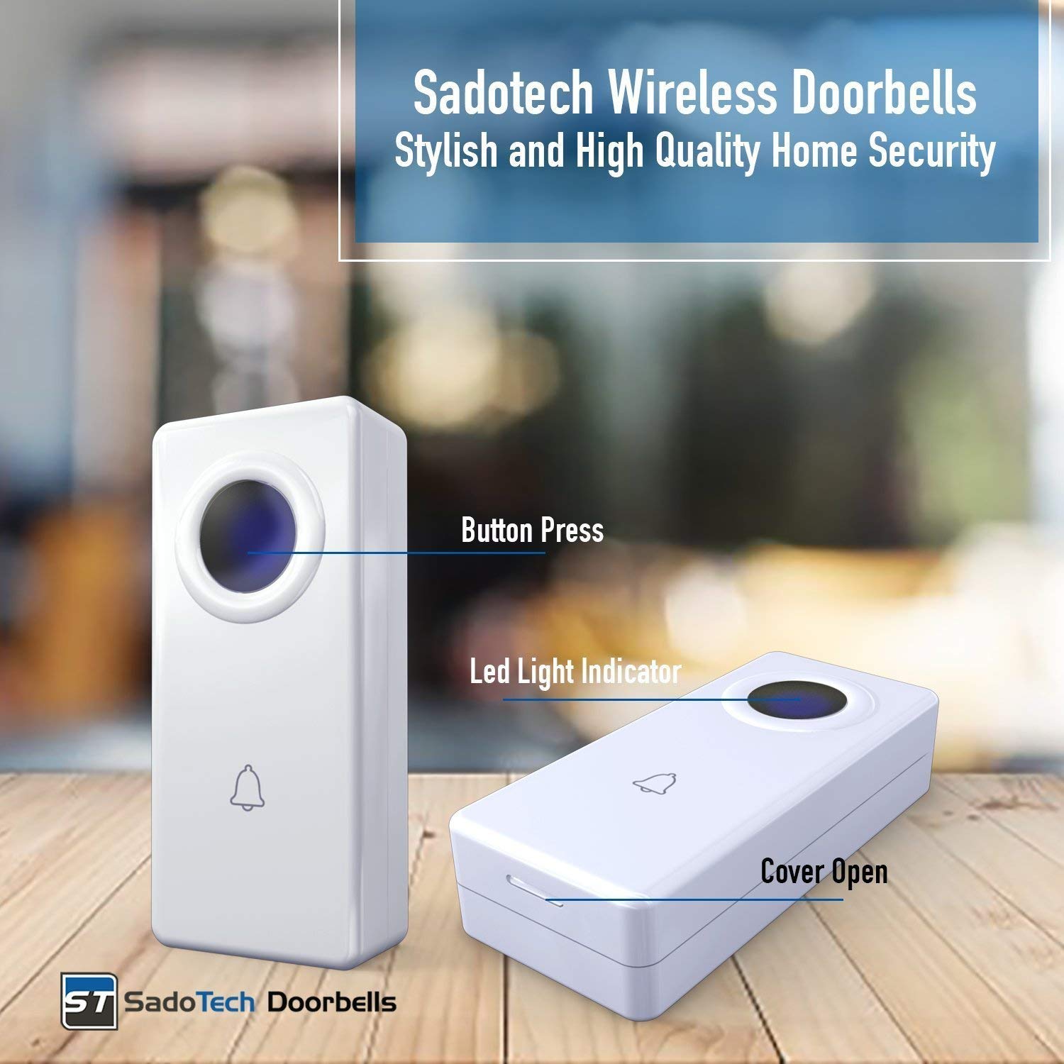 SadoTech long-range up to 1000 ft for reliable performance.