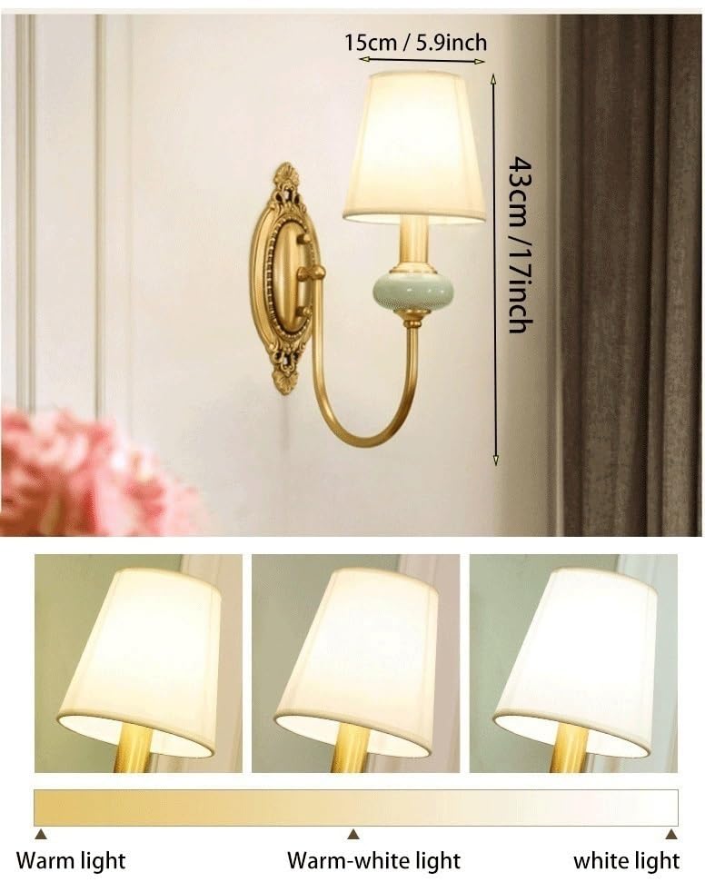 SADOVC rechargeable wall light with remote control enables easy dimming and color change.