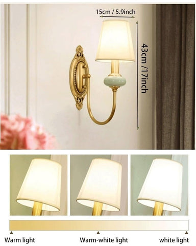 SADOVC rechargeable wall light with remote control enables easy dimming and color change.