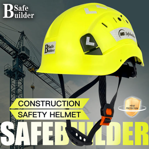 SAFEBUILDER ventilated hard hat with adjustable vents for cooling