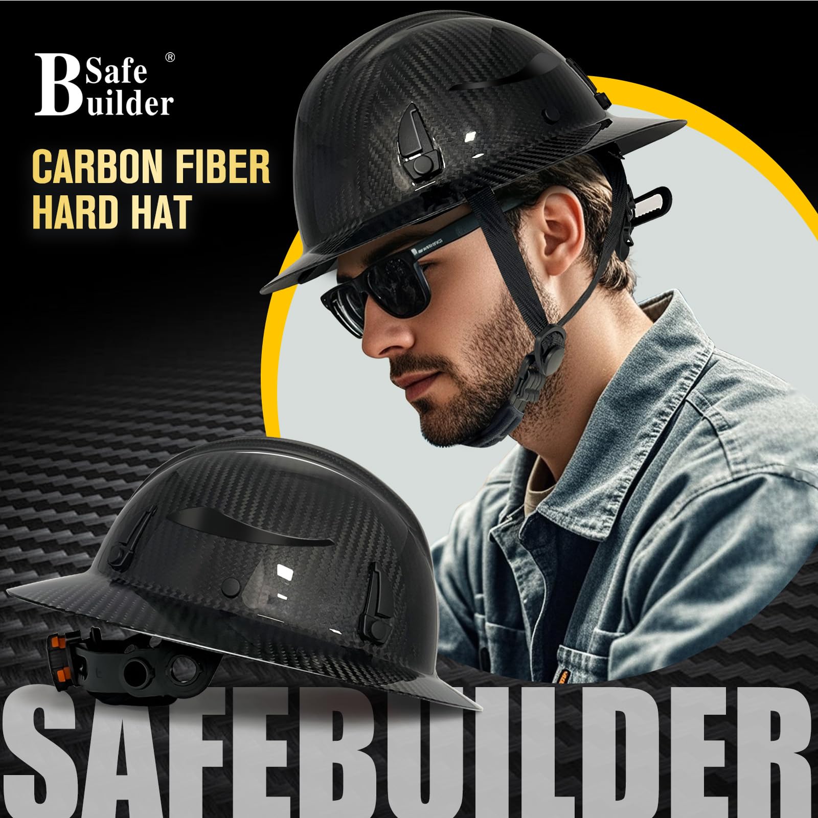 SAFEBUILDER outdoor-industrial helmet suited for varied weather conditions