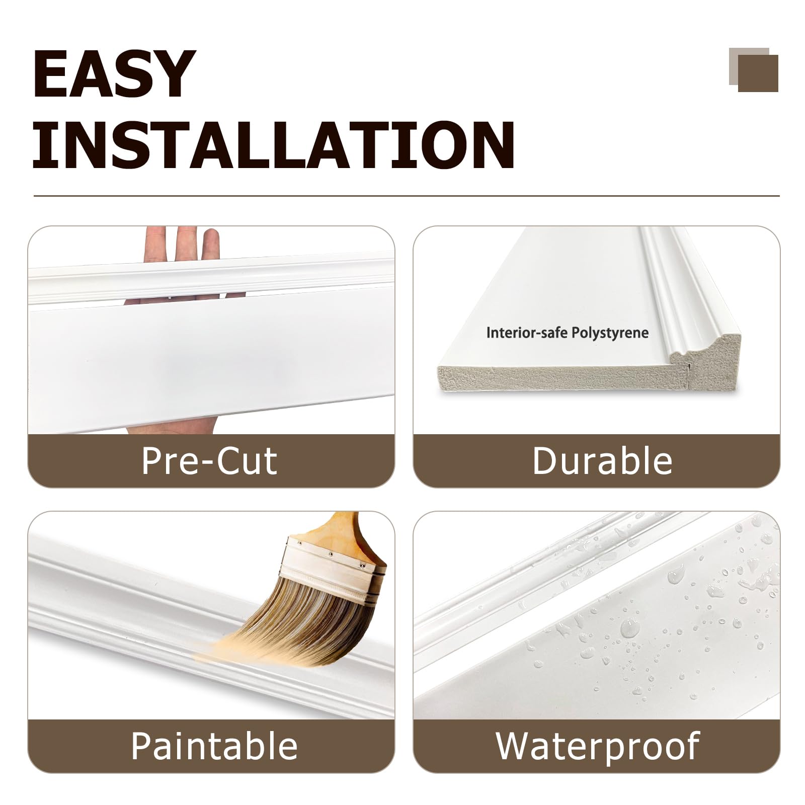 SAFERRYHOME board and batten is a paintable material for personalized color schemes