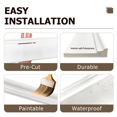 SAFERRYHOME board and batten is a paintable material for personalized color schemes