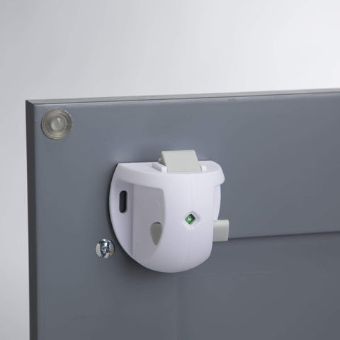 SecureTech indicator showing engaged lock status