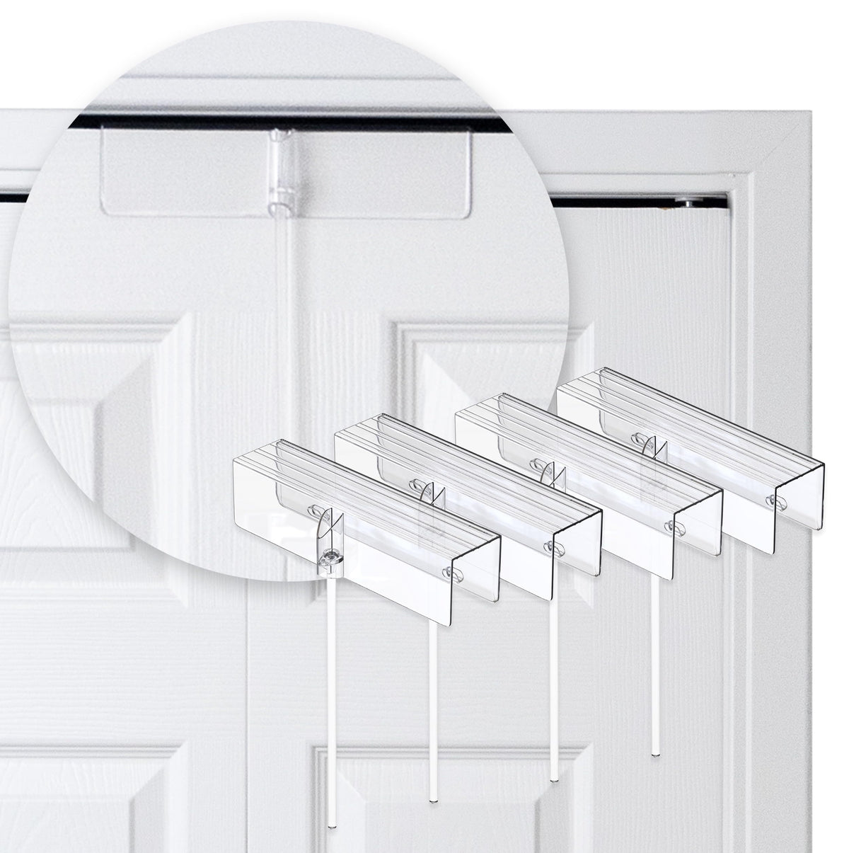 Safety Innovations bifold door lock kit secures closets and enhances family safety.
