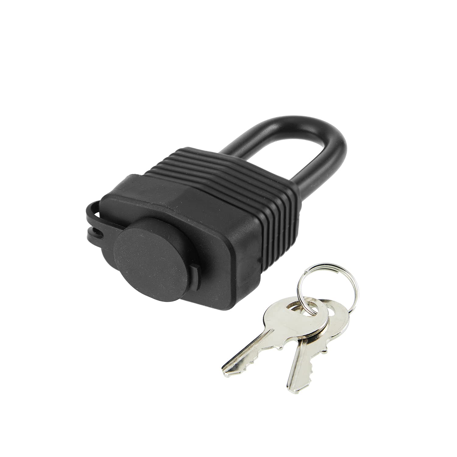 SafiSwords laminated steel padlock with hardened shackle for reliable security.
