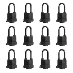 SafiSwords outdoor waterproof padlock with laminated steel body for weather resistance