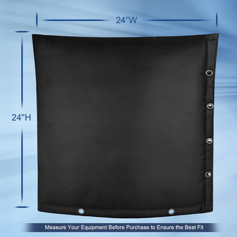 Safoner backflow cover in winter weather demonstrates protection against freezing temps