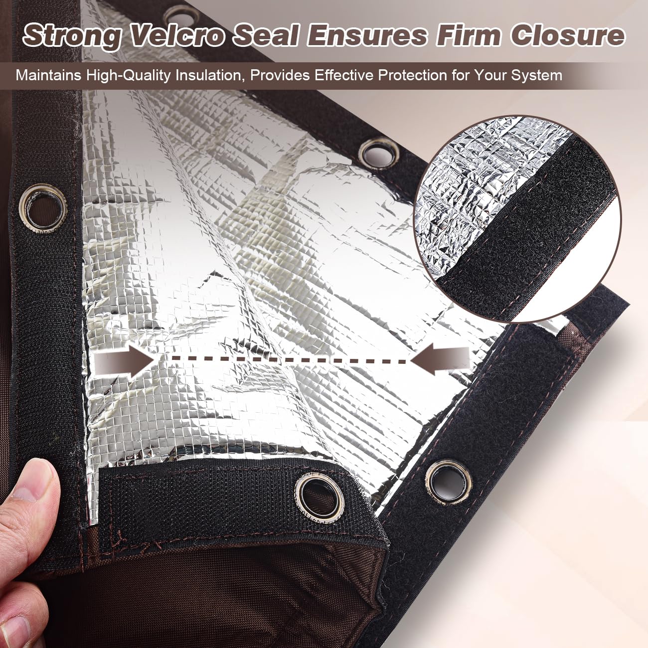 Safoner heavy-duty material emphasizes durability against winter conditions.