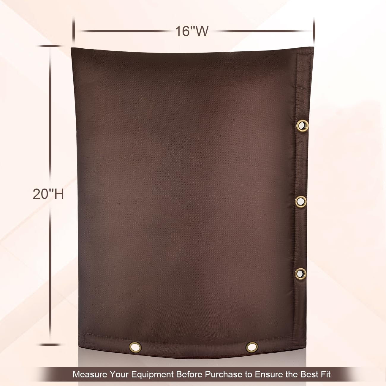 Safoner winter protection cover ready for outdoor use.