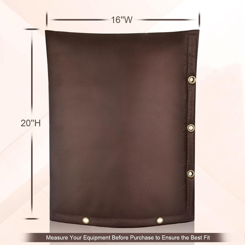 Safoner winter protection cover ready for outdoor use.
