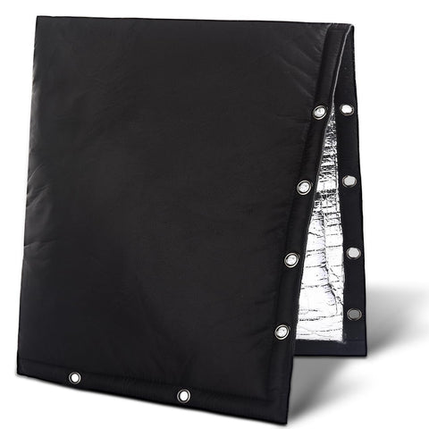 Safoner outdoor backflow cover front view shields irrigation components from frost