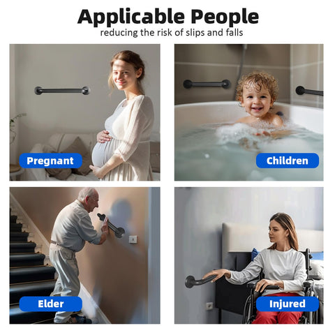 Sahans indoor stair grab bar supports balance and ease of movement.