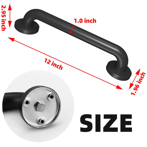 Sahans matte black handrail for indoor outdoor decks blending safety with style