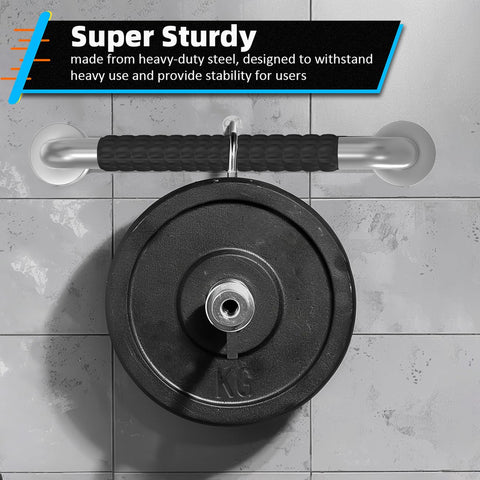 Sahans grab bar enhances safety for elderly and mobility-challenged users