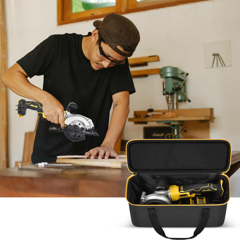 SAIKA case-only design keeps saws and gear ready for on-site use