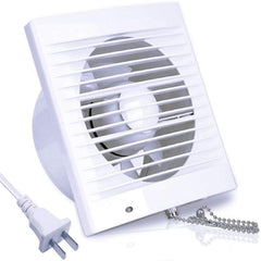 SAILFLO 4in exhaust fan front view showing compact size and airflow benefits