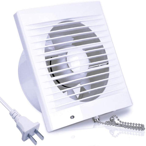 SAILFLO 4in exhaust fan front view showing compact size and airflow benefits
