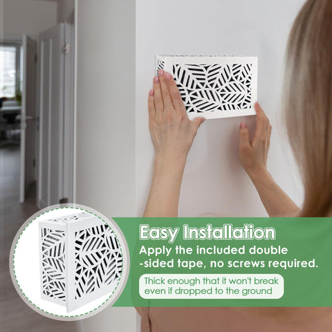 Mounting hardware included with Saillong cover for secure wall installation.