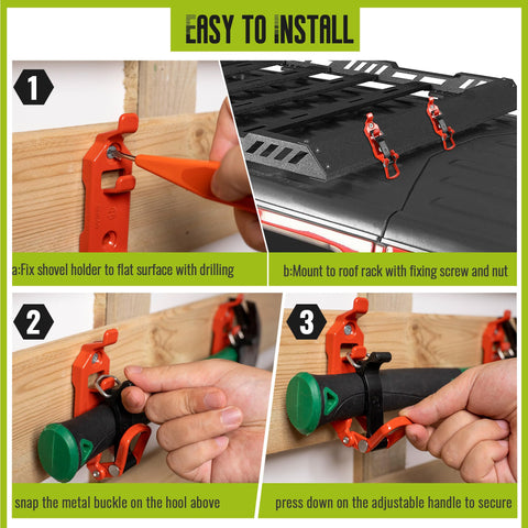 Saillong sturdy metal rubber clamps grip gear firmly for confident mounting.