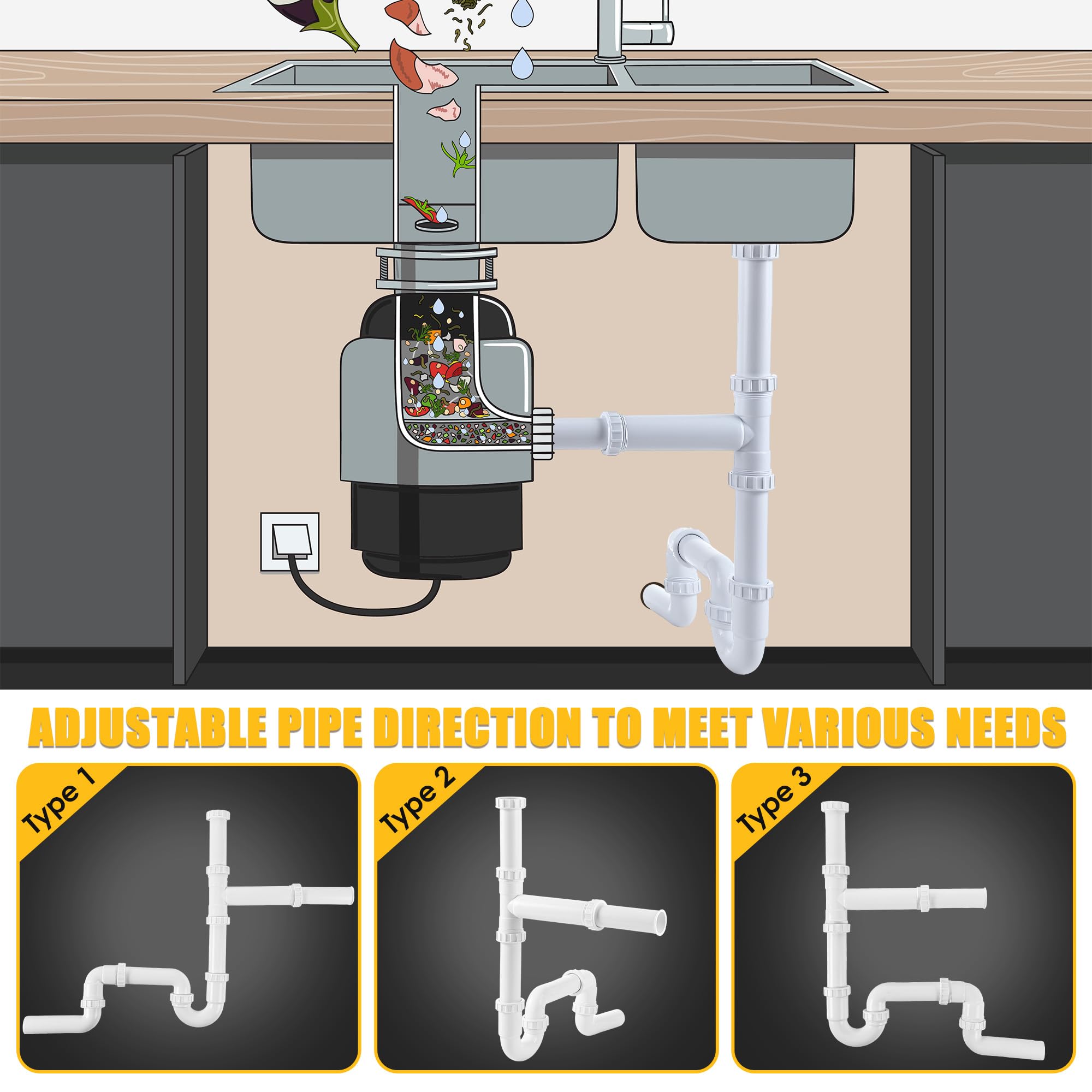 Saillong tool free assembly illustrate easy leak resistant connection with boot and locknuts.