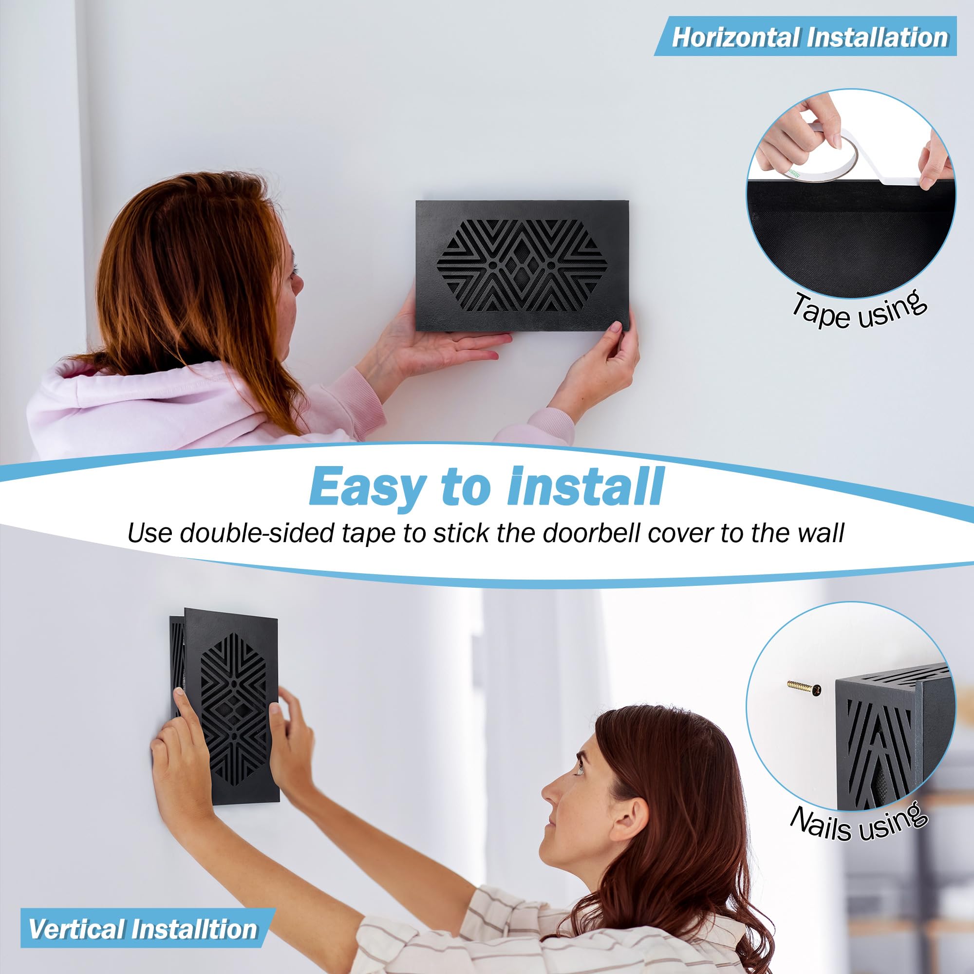 Saillong universal-fit chime cover suits most indoor bells for a quick refresh
