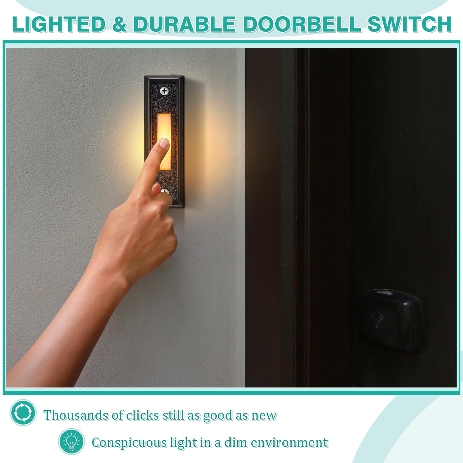 Saillong wall-mounted chime box ready for easy installation.