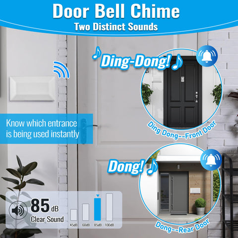Saillong rear-dong chime clearly signals rear entrance for easy access.