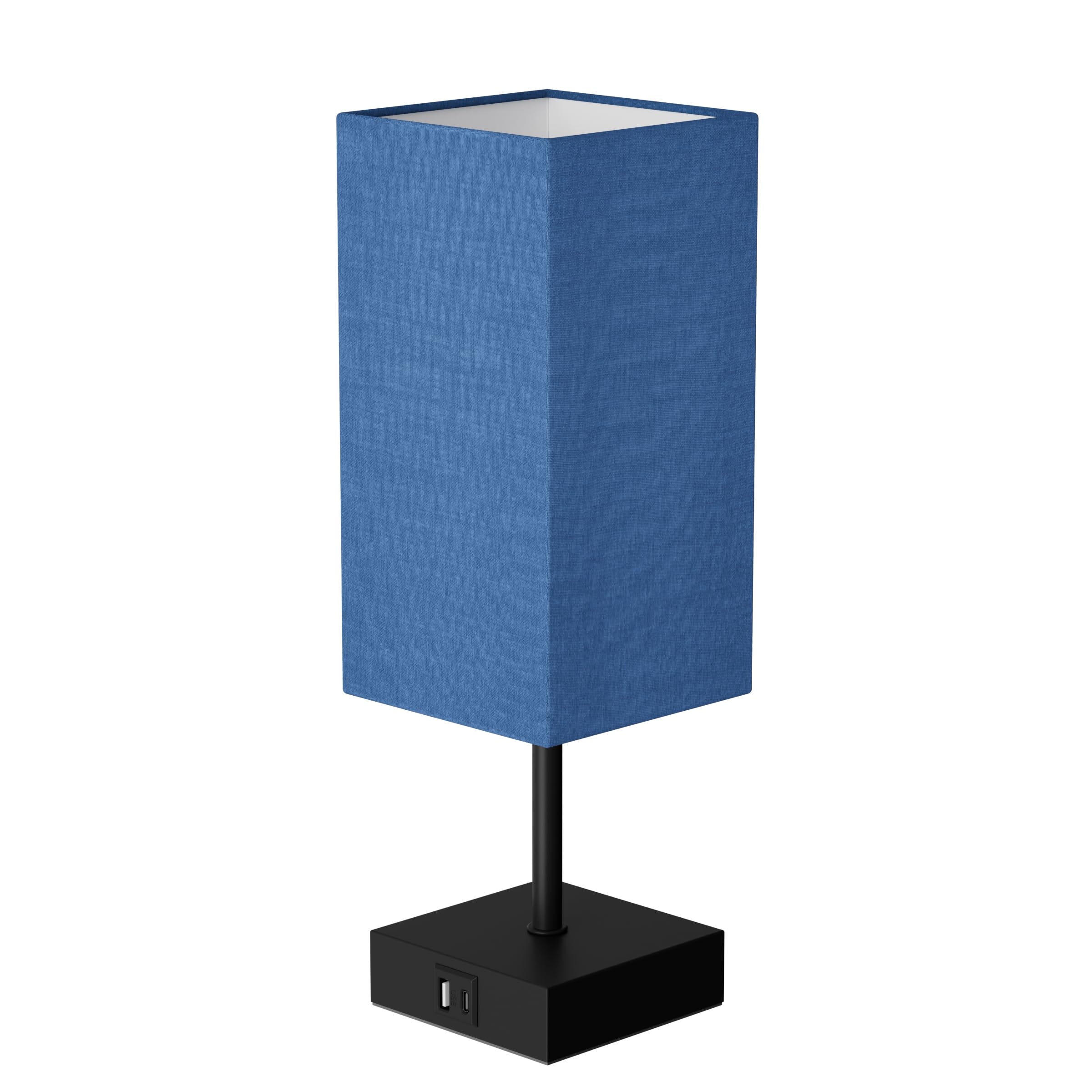 Elegant Sailstar bedside lamp fits small nightstands without crowding.