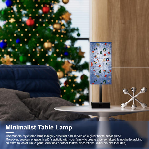 LED bulbs included provide bright 800 lumens for clear bedside illumination.
