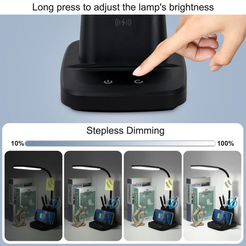 Sailstar Desk Lamp delivers up to 800 lumens for clear illumination
