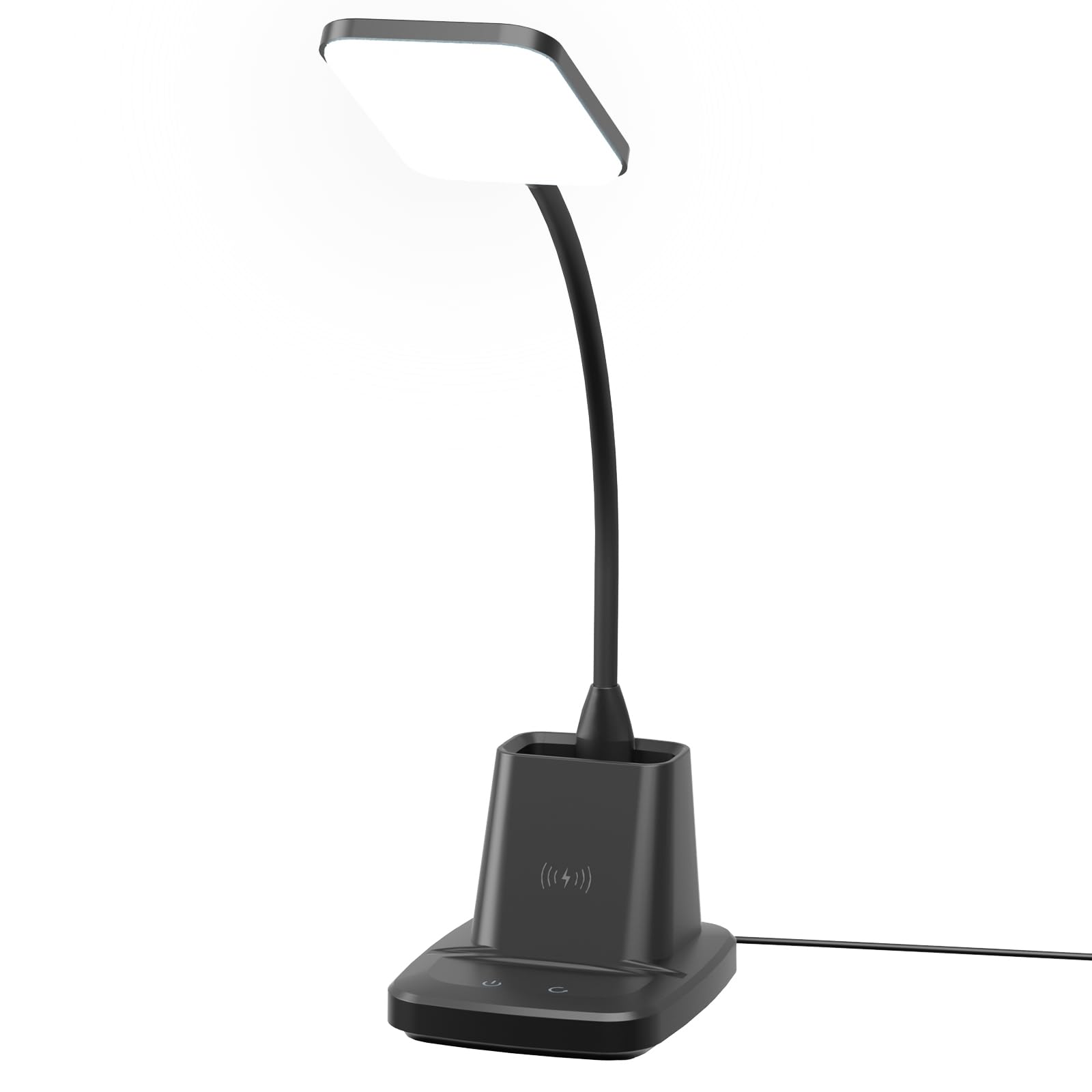 Sailstar Desk Lamp with phone stand keeps devices within reach