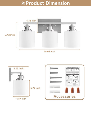 Sailstar wall light is quick to install with basic electrical skills.