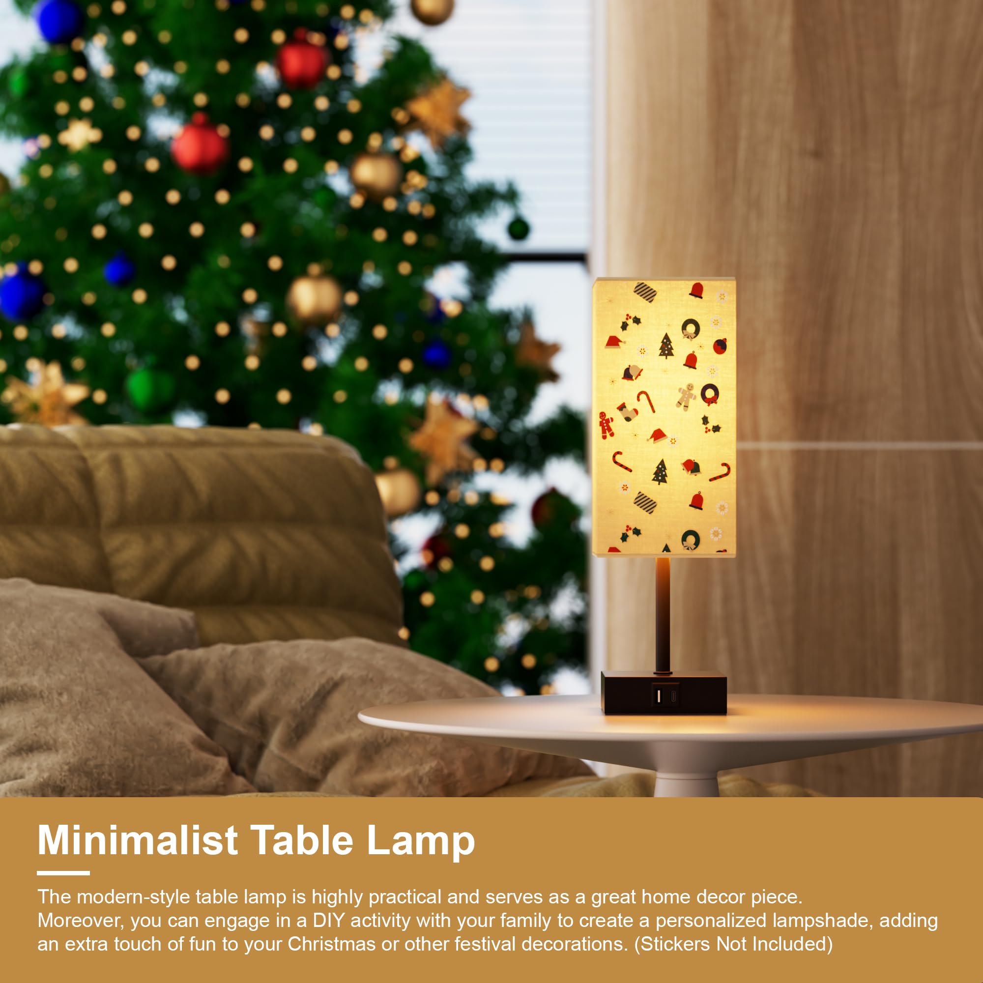Sailstar included LED bulbs 800 lumens for clear bedside illumination