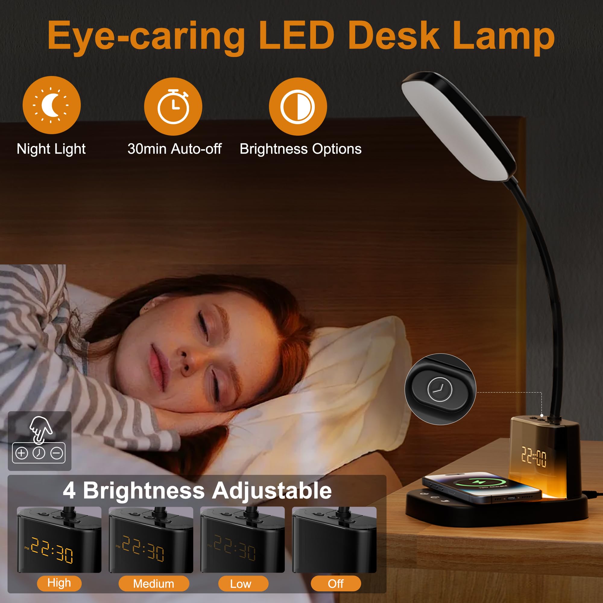 Sailstar night light auto-off creates a calm bedtime ambience.