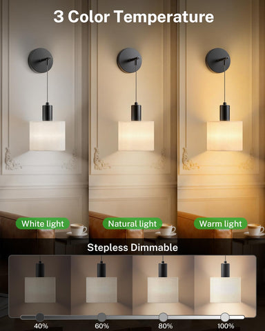 Saimand dimmable LED with 9 colors creates adaptable scenes for reading or relaxing.