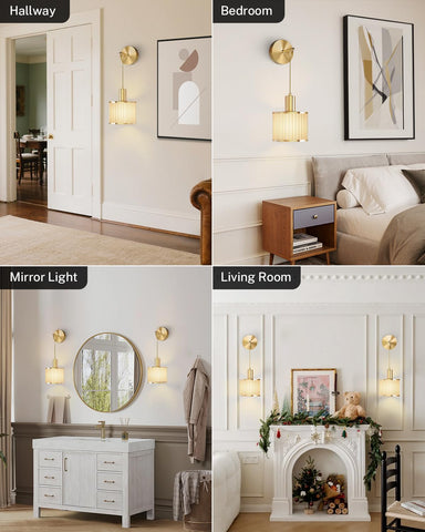 SAIMAND easy 20-minute install for tool-free wall lighting