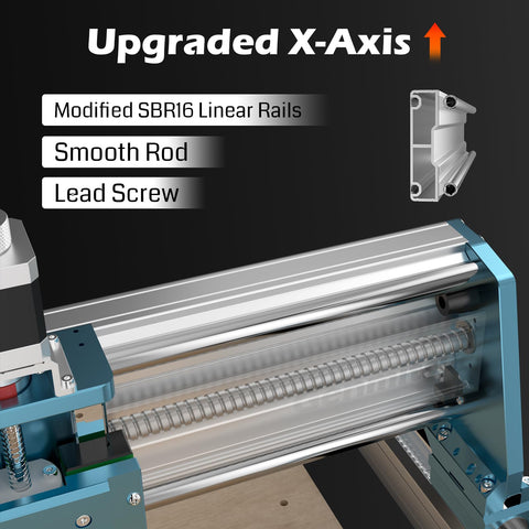 SainSmart Genmitsu 4040-PRO MAX offers 100mm pass height for taller materials.