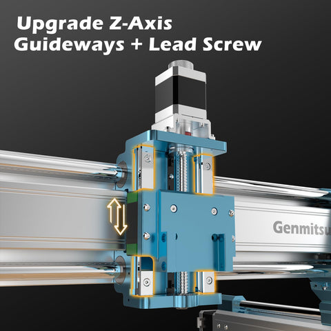 SainSmart Genmitsu 4040-PRO MAX operates with reduced vibration for stable milling.