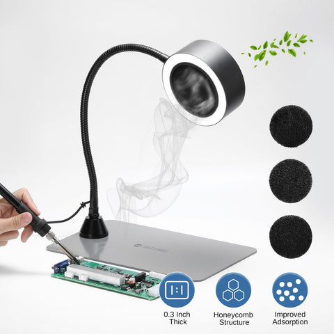 Replaceable table clamp included for non-metal surfaces