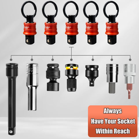 Saipe compact and portable, clips to belts, keys, or bags.