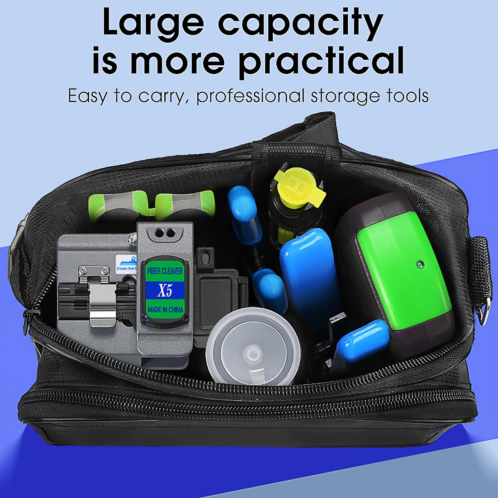 SAIVXIAN 3-in-1 OPM with LED for quick network checks.