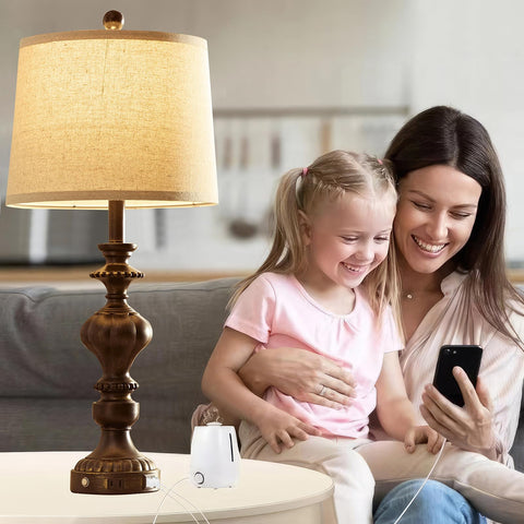 SAIWEYA duo lamps make a stylish gift for home decor