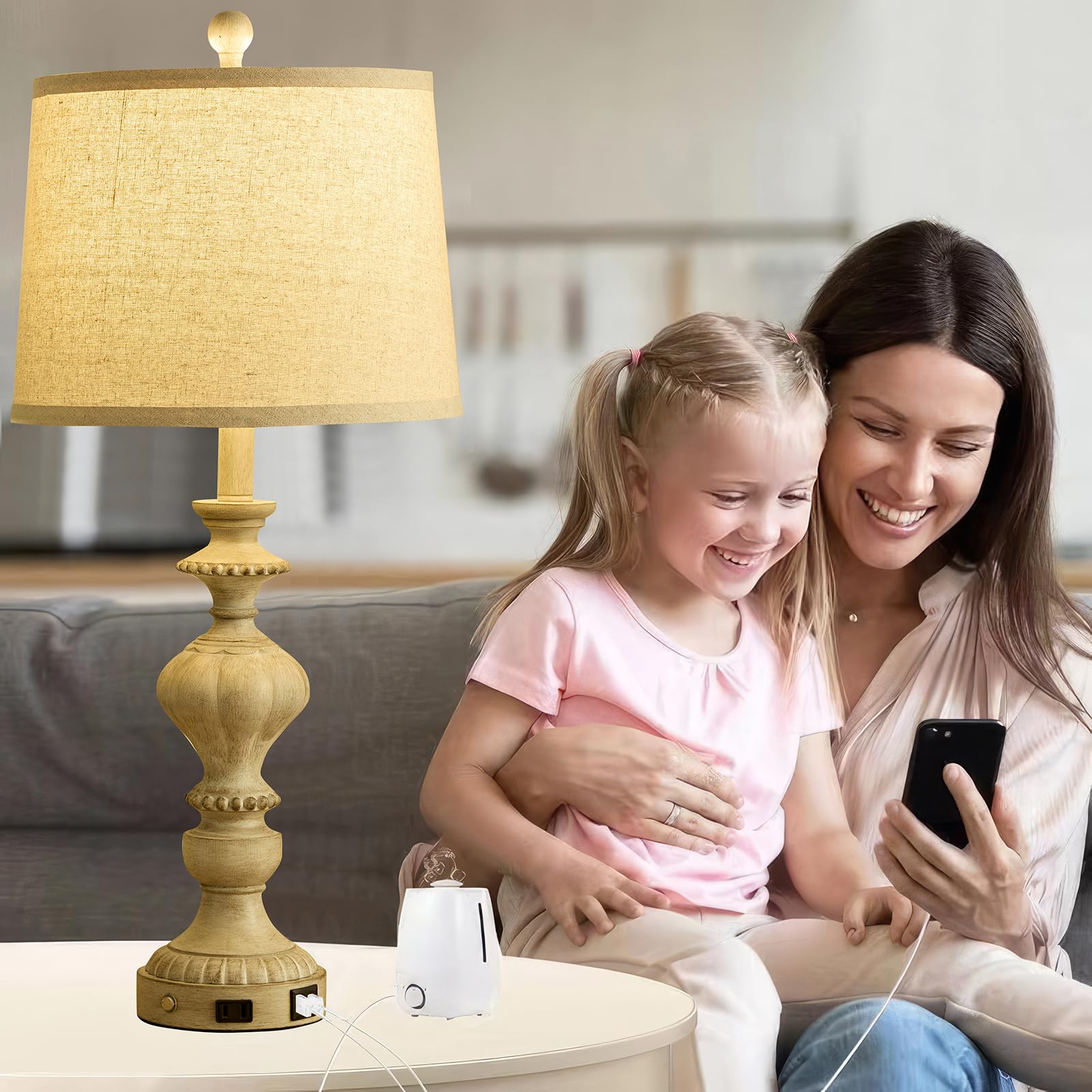 SAIWEYA gift-ready lamps elevate bedrooms and living rooms
