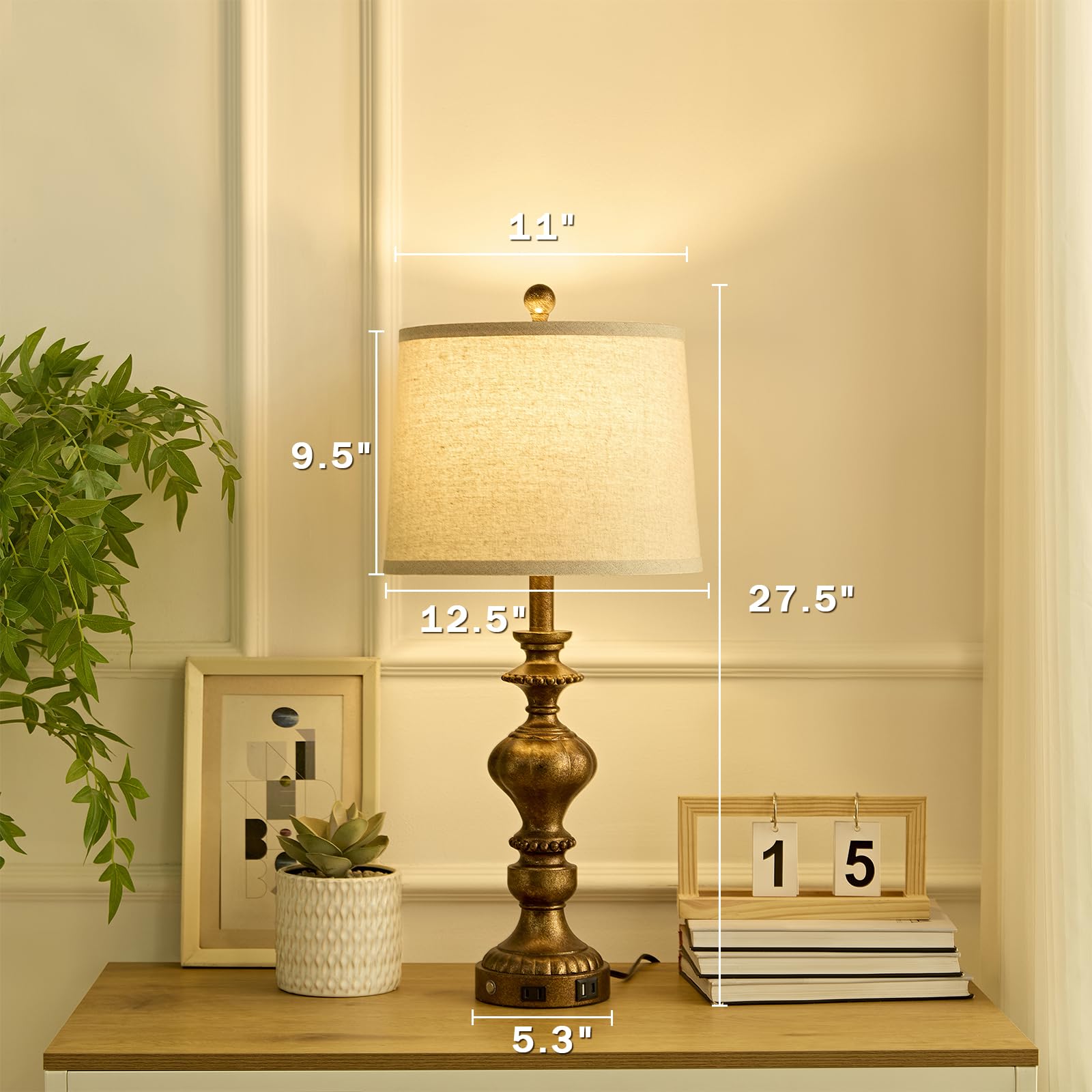 SAIWEYA lamps suit bedroom or living room decor and lighting