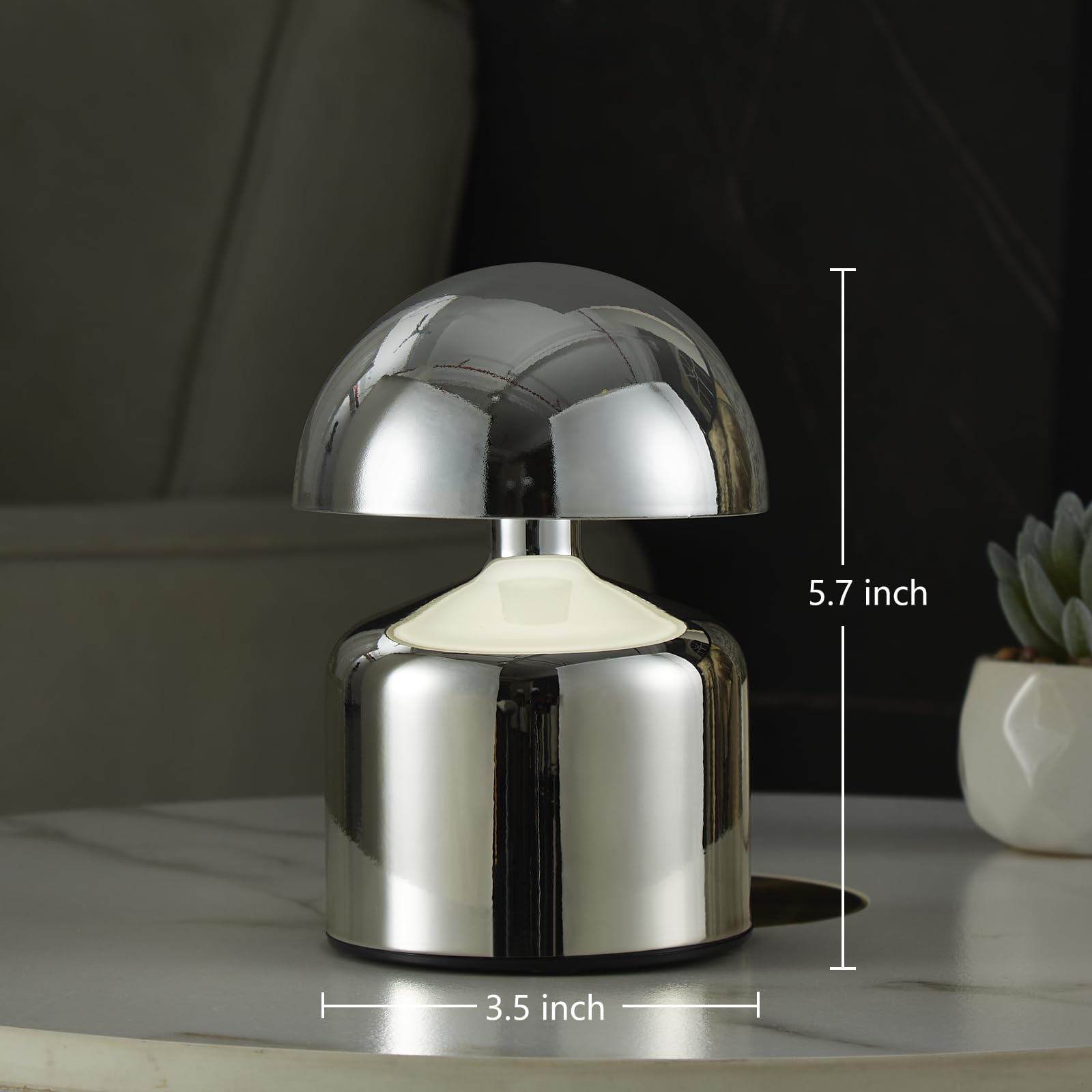 SAIWEYA mushroom lamp in cozy dorm decor with versatile use