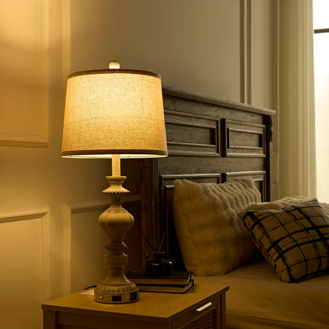 SAIWEYA bedside lamps ideal for nightstands and desks