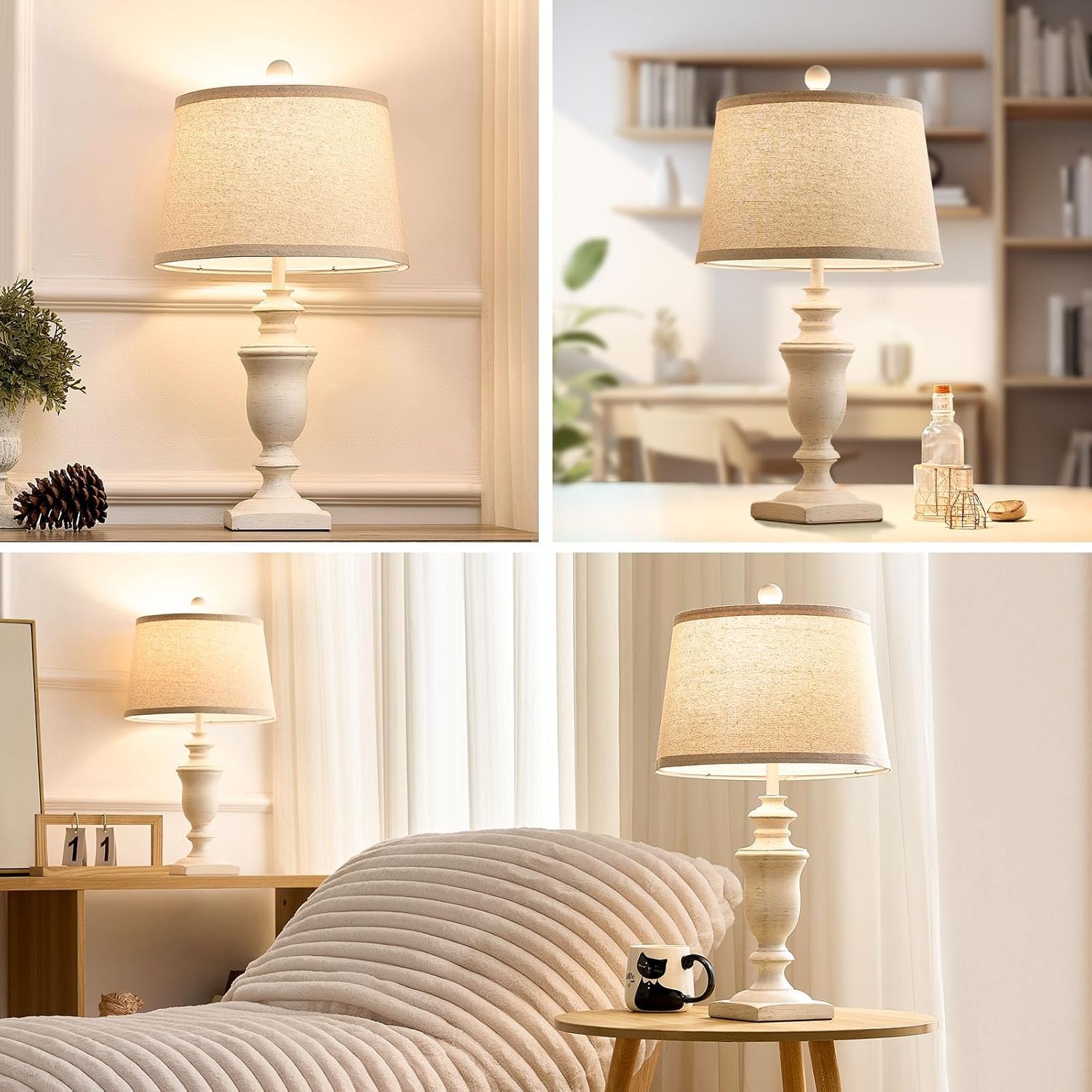 SAIWEYA warm white 3000K ambience enhances evenings in living spaces.