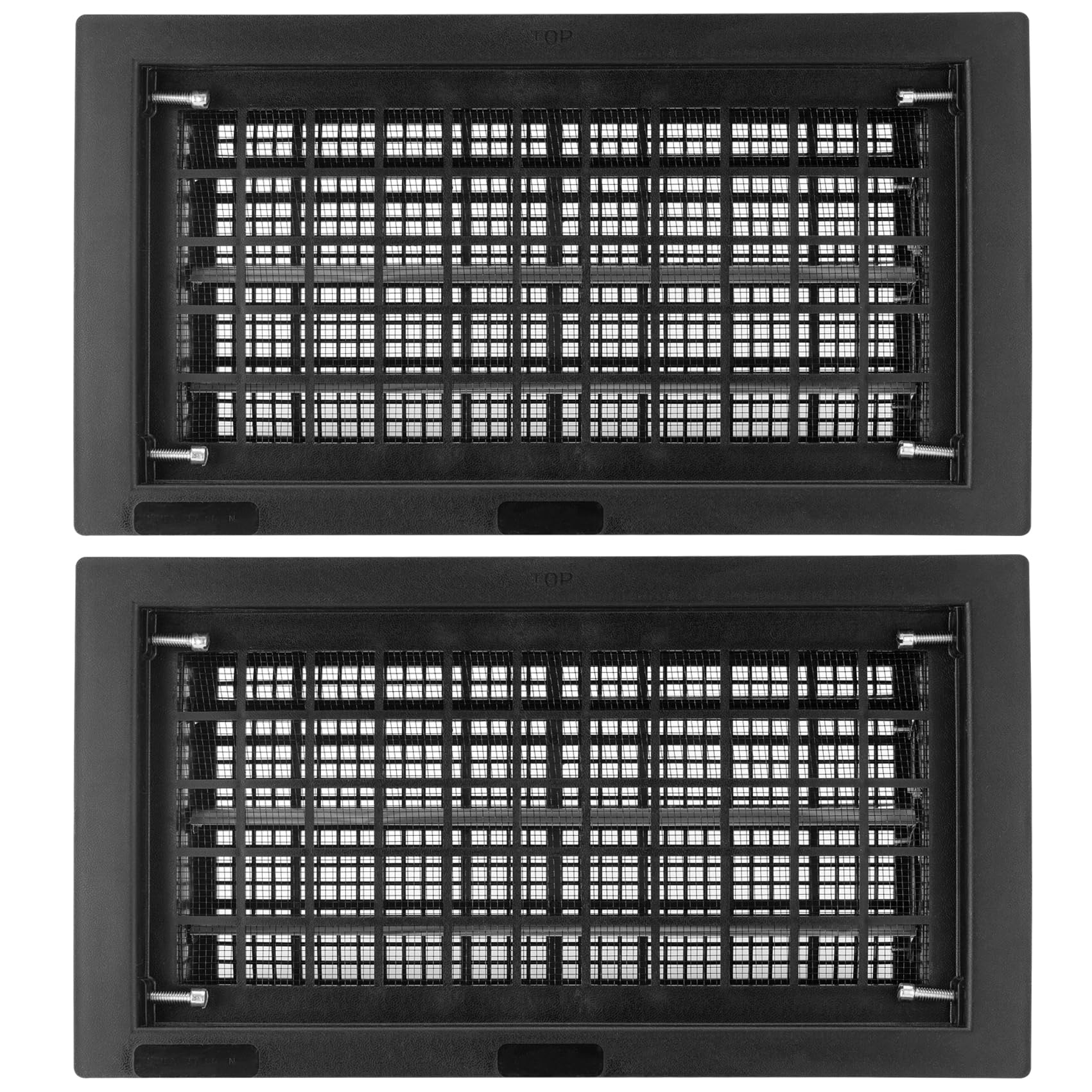 Saiyugty 8x16 foundation vent open state promotes crawl space airflow.
