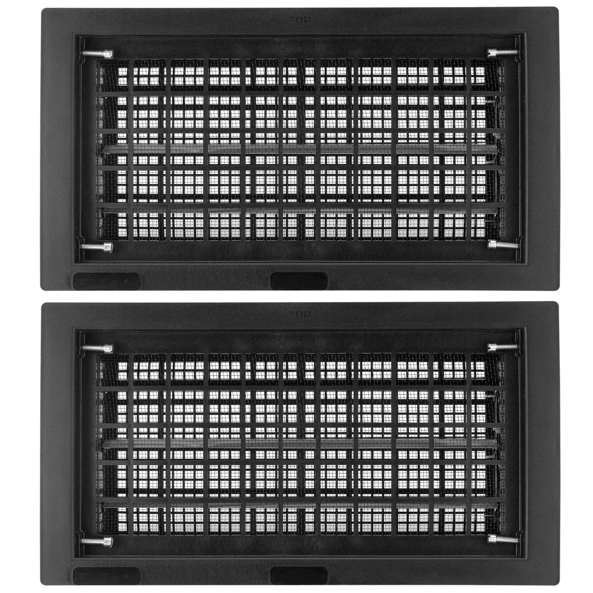 Saiyugty 8x16 foundation vent open state promotes crawl space airflow.